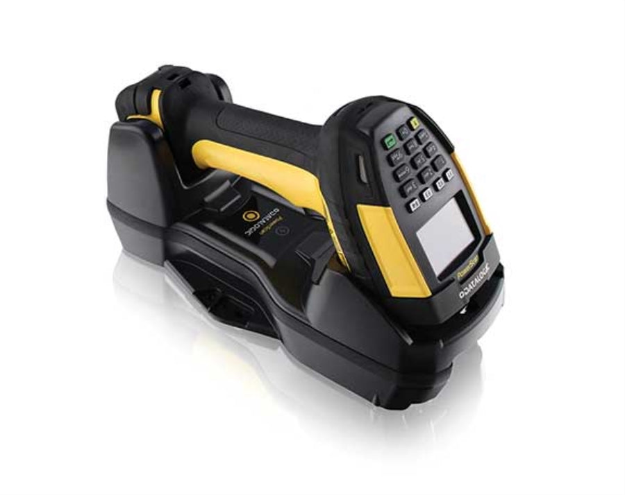 Datalogic PowerScan PM9600 – Barcodeleser – Funk – mit Display/16-Tasten-Tastatur – USB-Kit
