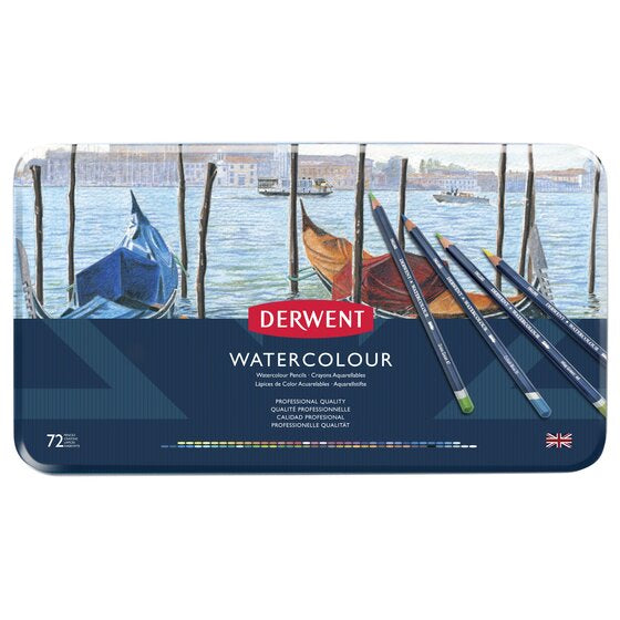 Derwent Aquarellfarbstifte Professional – 72 Farben