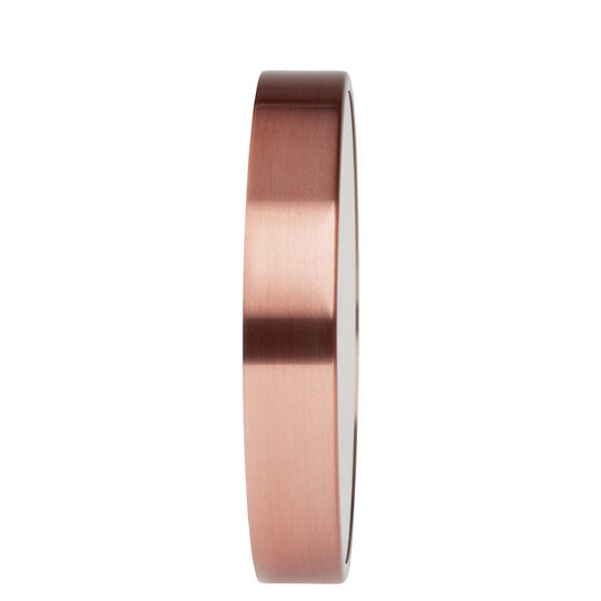 Mondaine Wanduhr A990.18SB – Ø 25 cm, weiss/rosegold, Aluminium