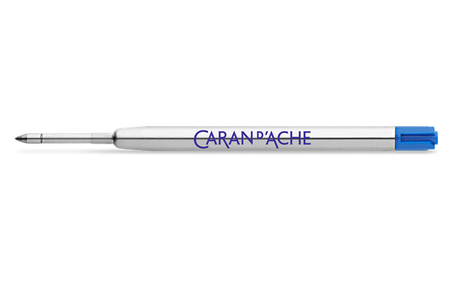 Caran d-Ache Rollerpatrone 849 – Blau, 0,7 mm, geruchsarm