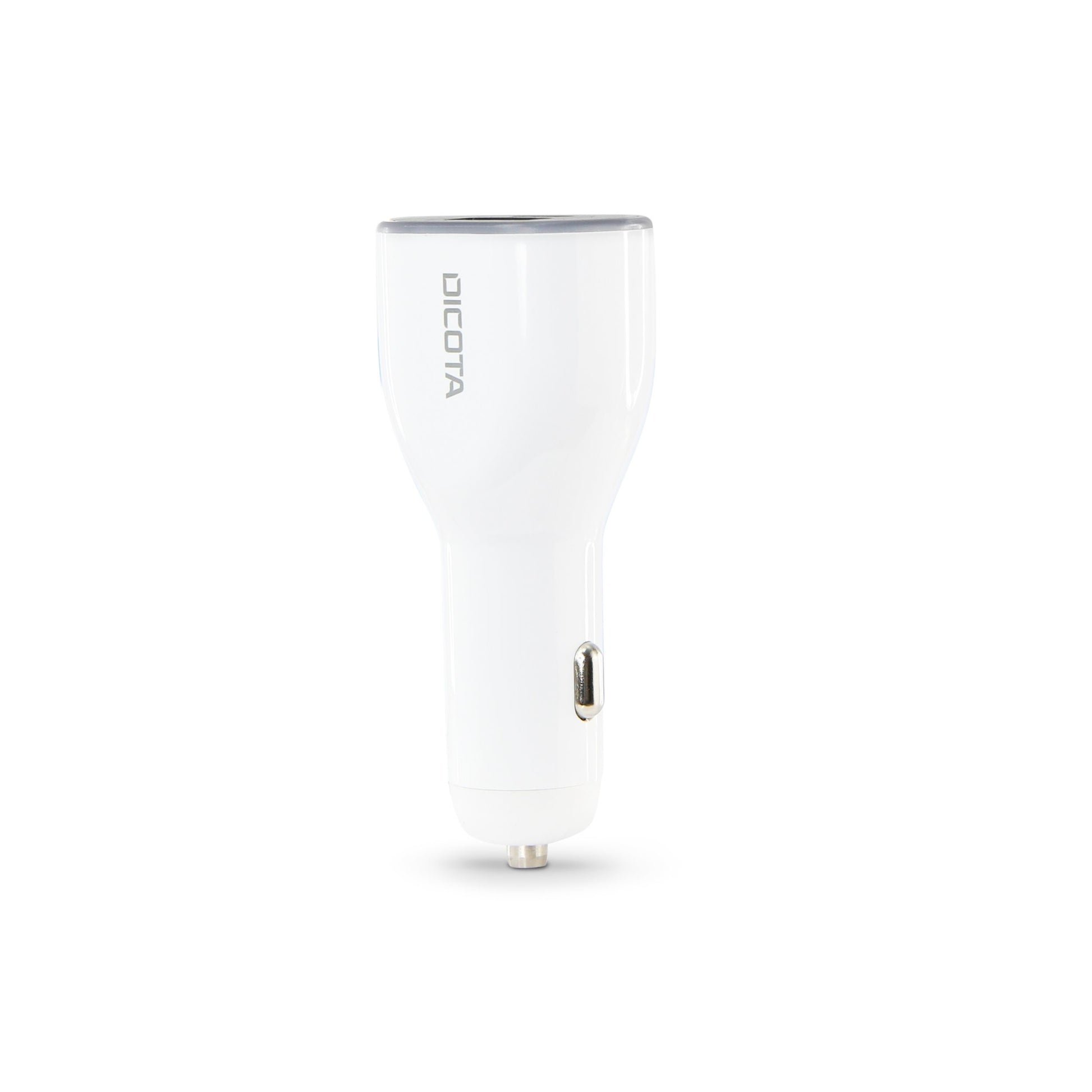 DICOTA Autoladegerät – 100 W, 1× USB-A, Schnellladefunktion, 1,2 m Kabel