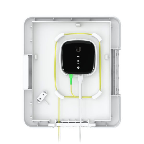 Ubiquiti Aussen-Kabelbox, IPX5, Polycarbonat (PC), Mast-/Wandmontage