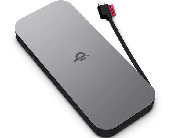 Lenovo Powerbank 10000 mAh, Kabelloses Laden