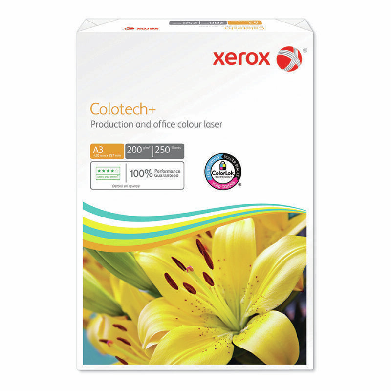 Xerox Colotech+ Inkjetpapier – A3, 200 g/m², Weiss – FSC – 1000 Blatt
