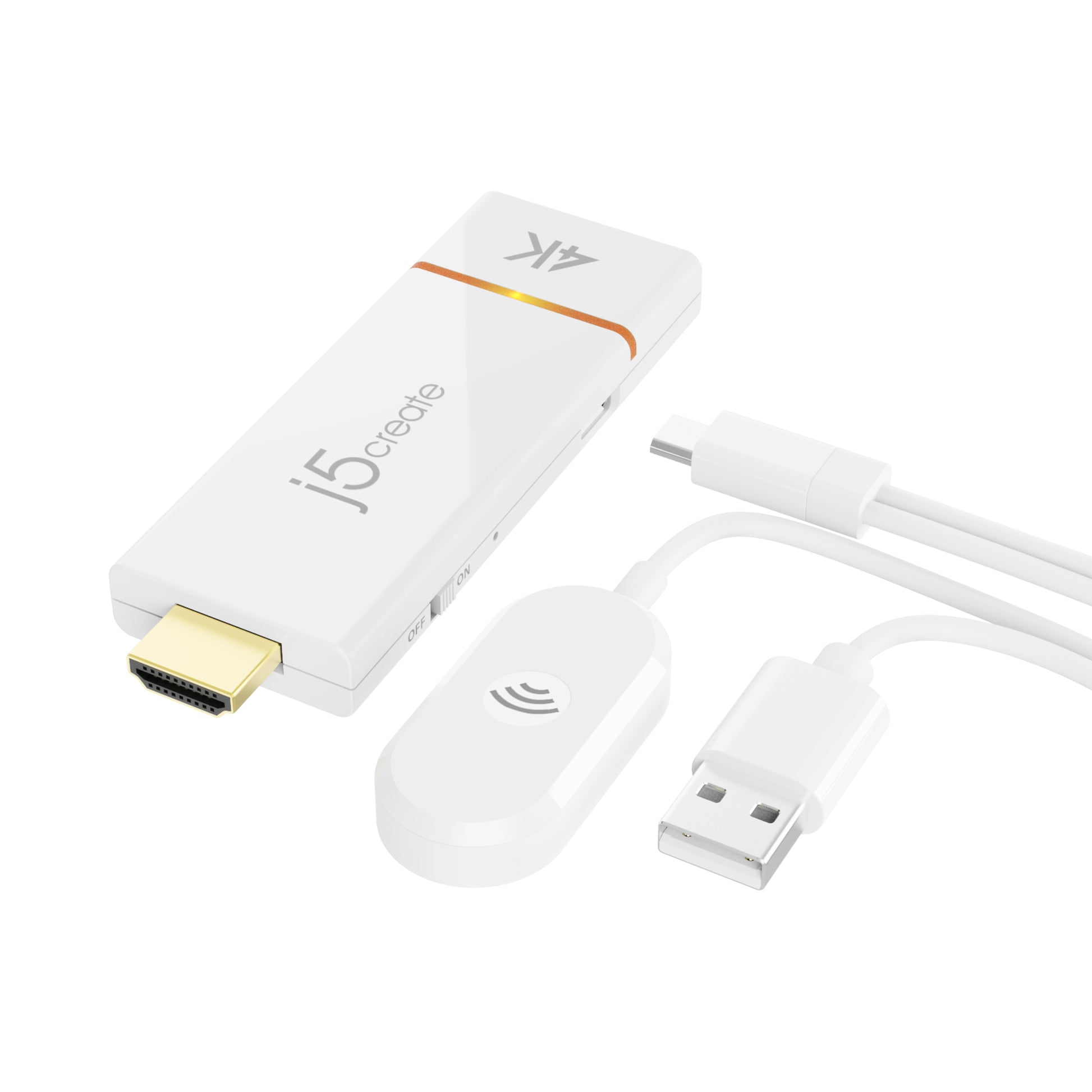 j5create Screencast – Wireless-Display-Adapter, 4K