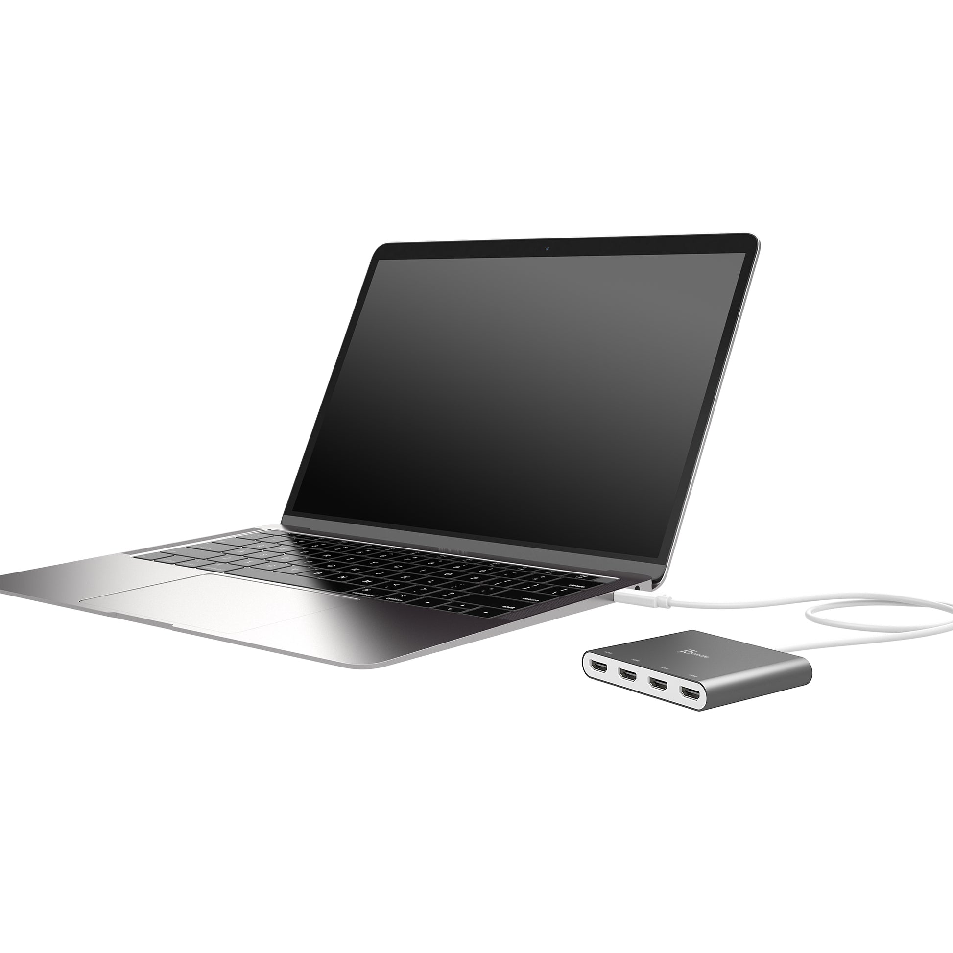 j5create JCA366-N Multi-Monitor-Adapter USB-C zu 4× HDMI – 1920 × 1080 @ 60 Hz, 0,5 m, USB 3.2 Gen 1