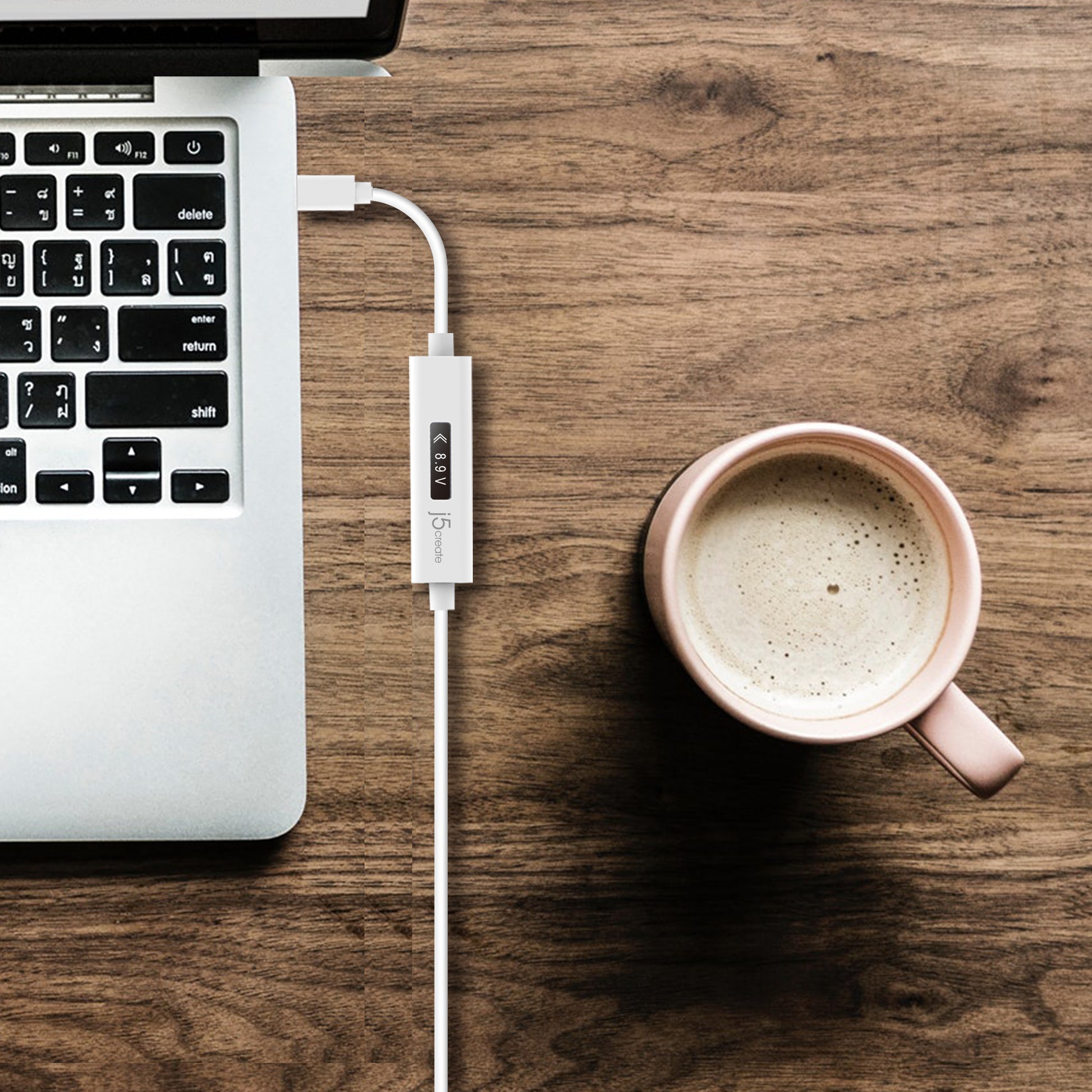 j5create USB-Kabel, USB-C zu USB-C, Ladekabel