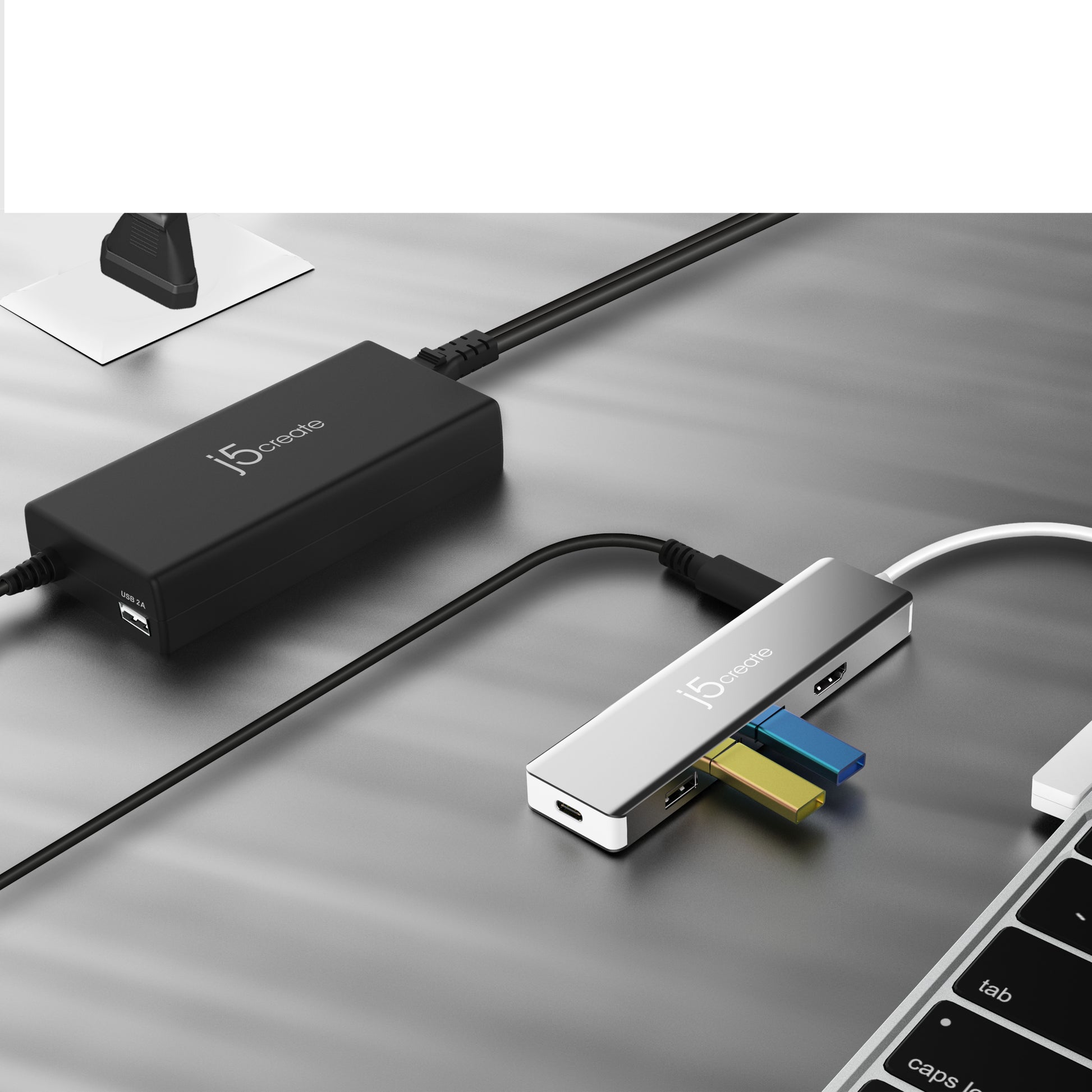 j5create Netzteil (EU) – 100 W, 1× USB-C, PD