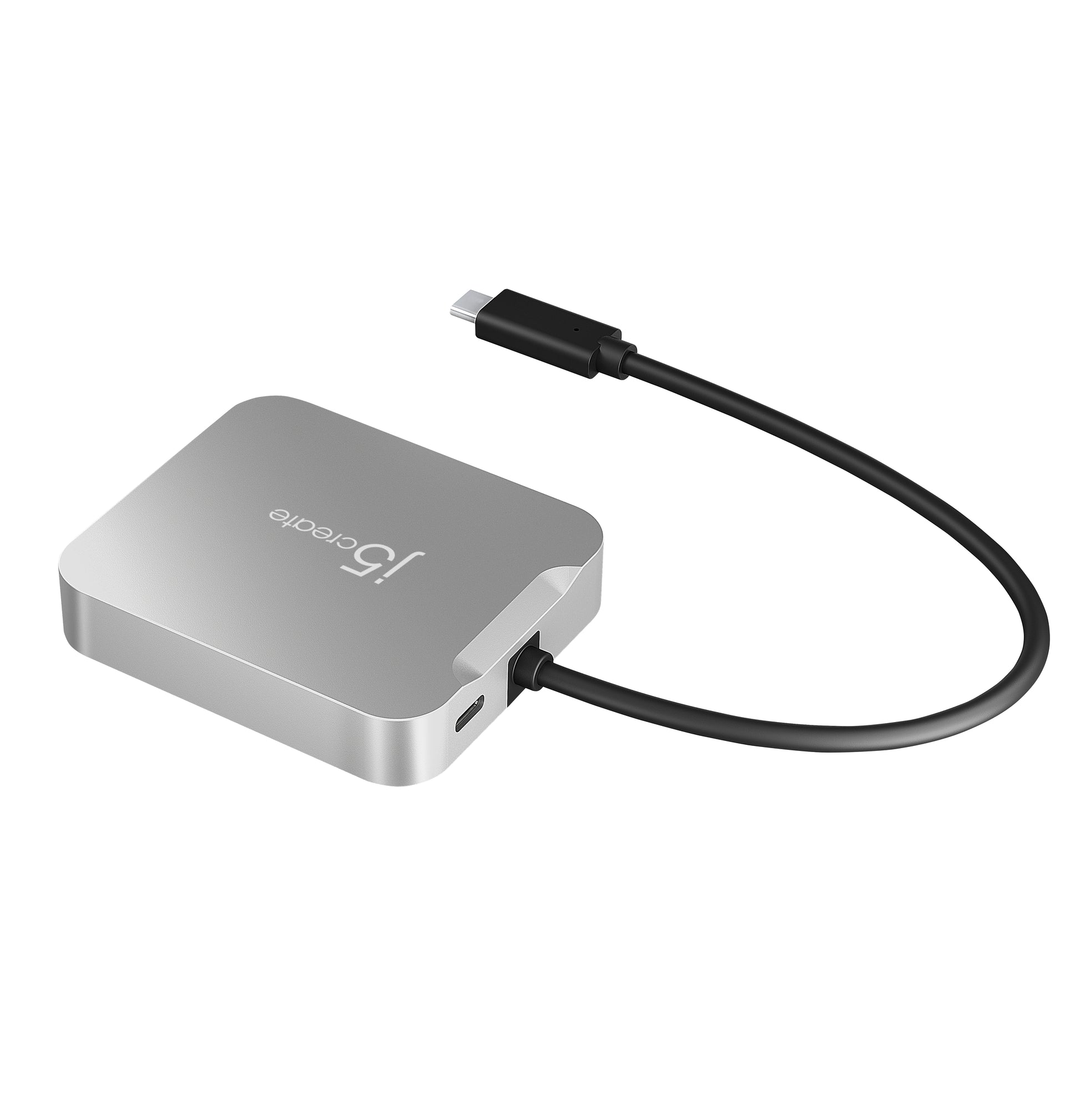 j5create JCD391-N Multiport-Adapter – USB-C, 1× HDMI, 2× USB-A, 85 W PD, GbE, für Windows/Mac/ChromeOS