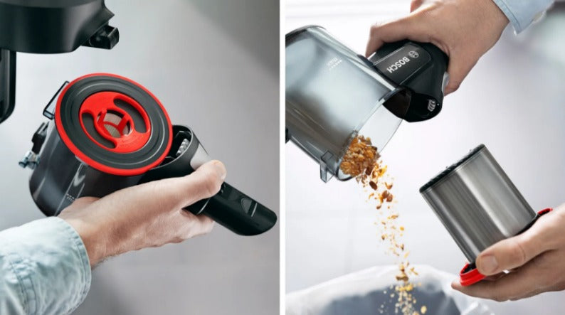Bosch Akkustaubsauger BSS71125AH – 2-in-1, 2500 mAh, 0,3 l, Akkubetrieb