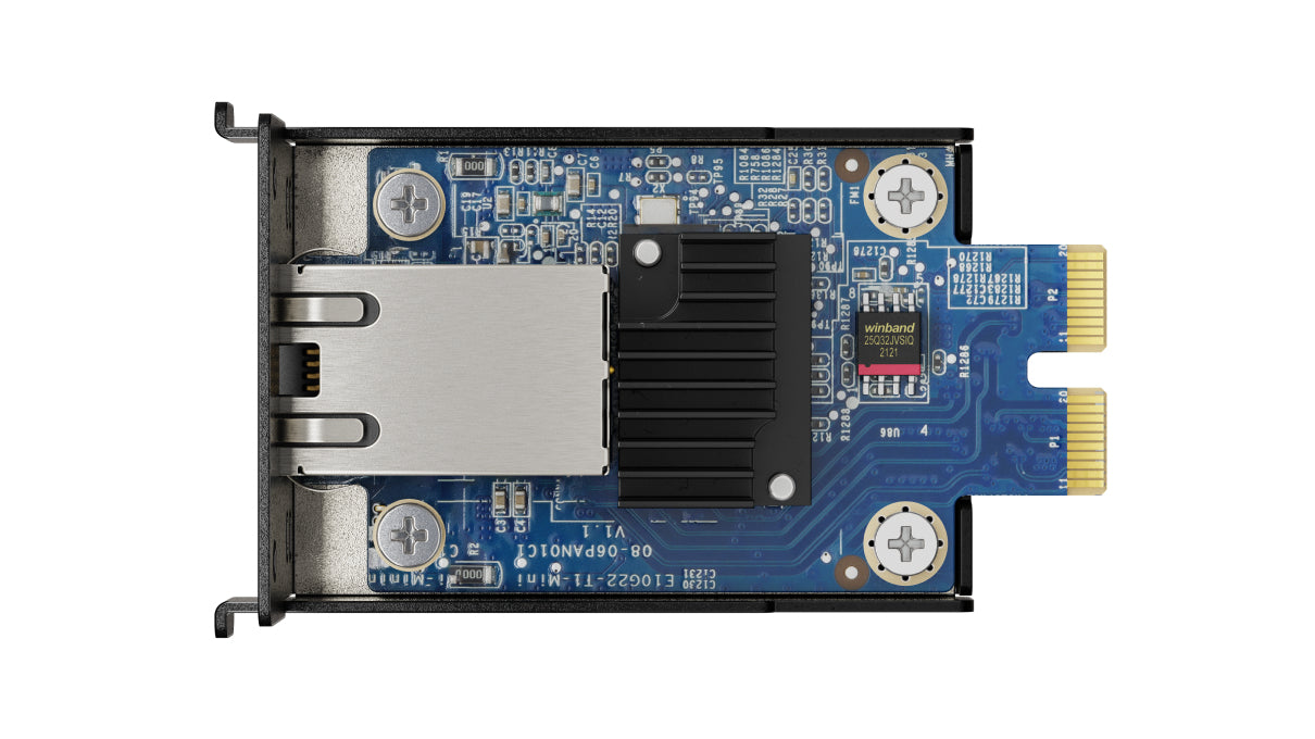 Synology E10G22-T1-Mini 10G-Karte – PCIe 3.0 x2, 1× RJ-45, für Synology RS422+, DS1522+