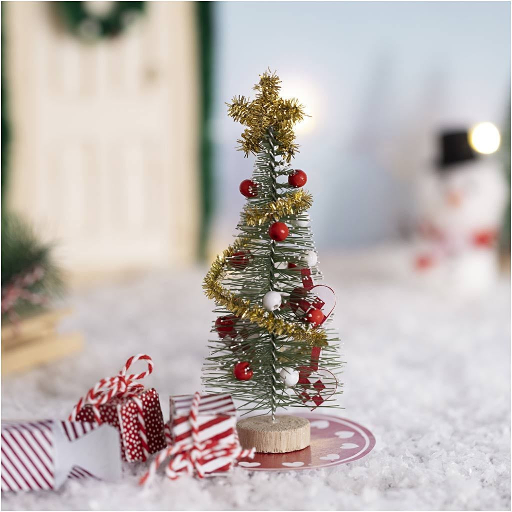 Creativ Company Bastelset – Elfentür / Wichteltür Szene – Weihnachten