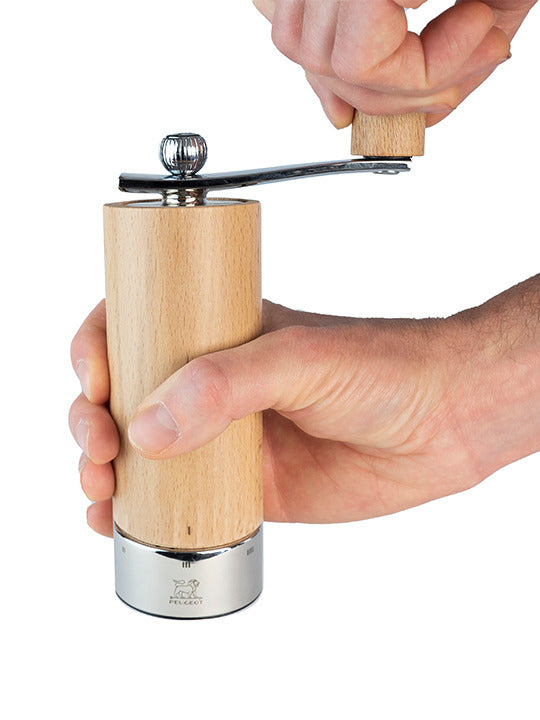Peugeot Salz-/Pfeffermühle 18 cm, Buchenholz, Mahlwerk Edelstahl, Hellbraun