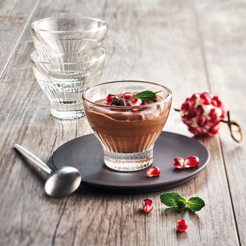 La Rochère Dessert-Schale Ouessant – 6er Set, 80 ml, Ø 7 cm, H 5,7 cm, Glas, Transparent, spülmaschinenfest