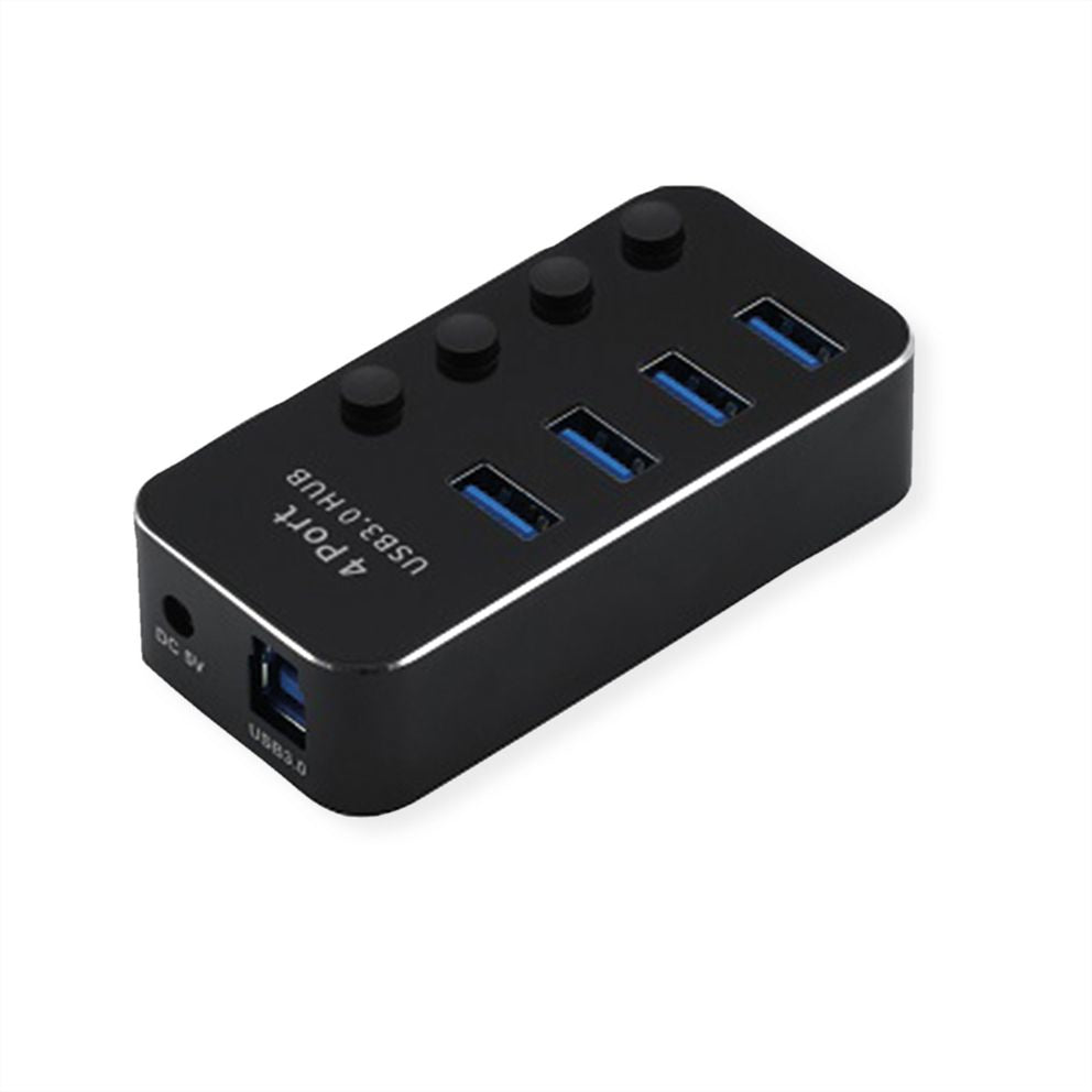 ROLINE USB-Hub – USB-A, 4× USB-A