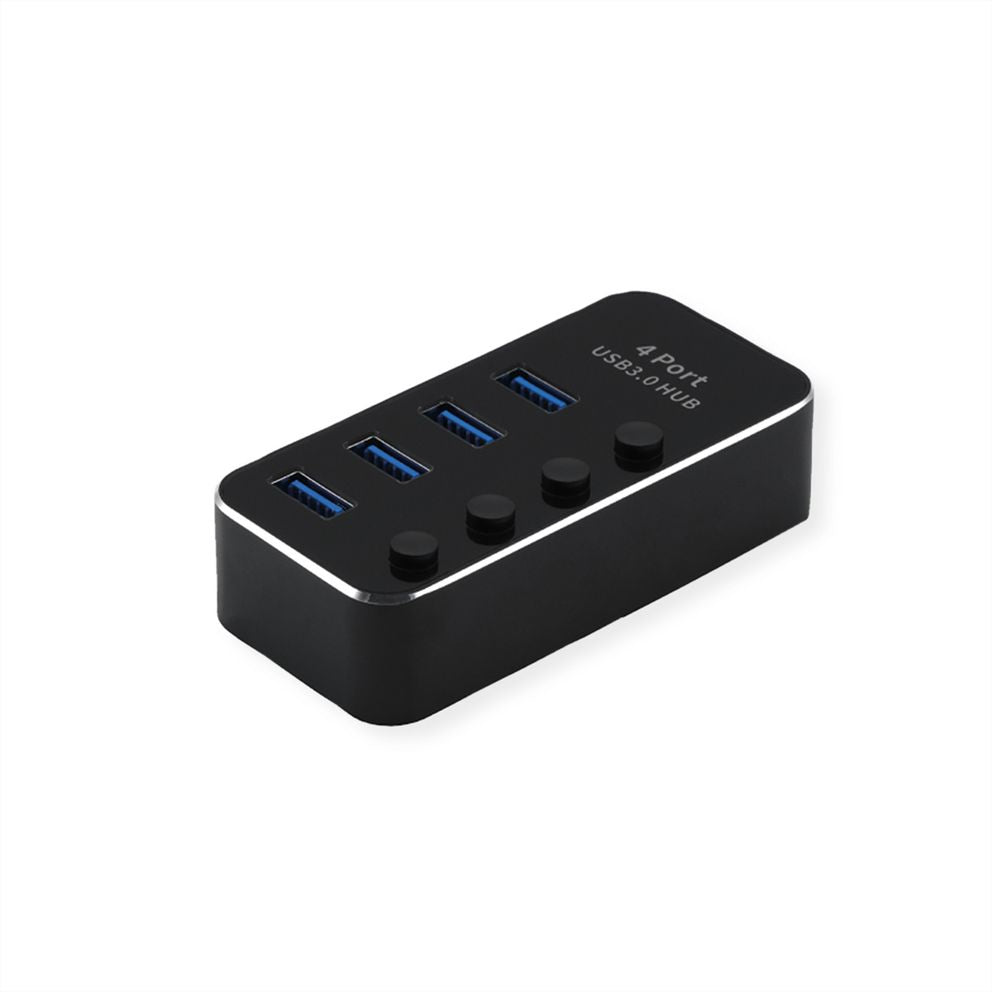 ROLINE USB-Hub – USB-A, 4× USB-A