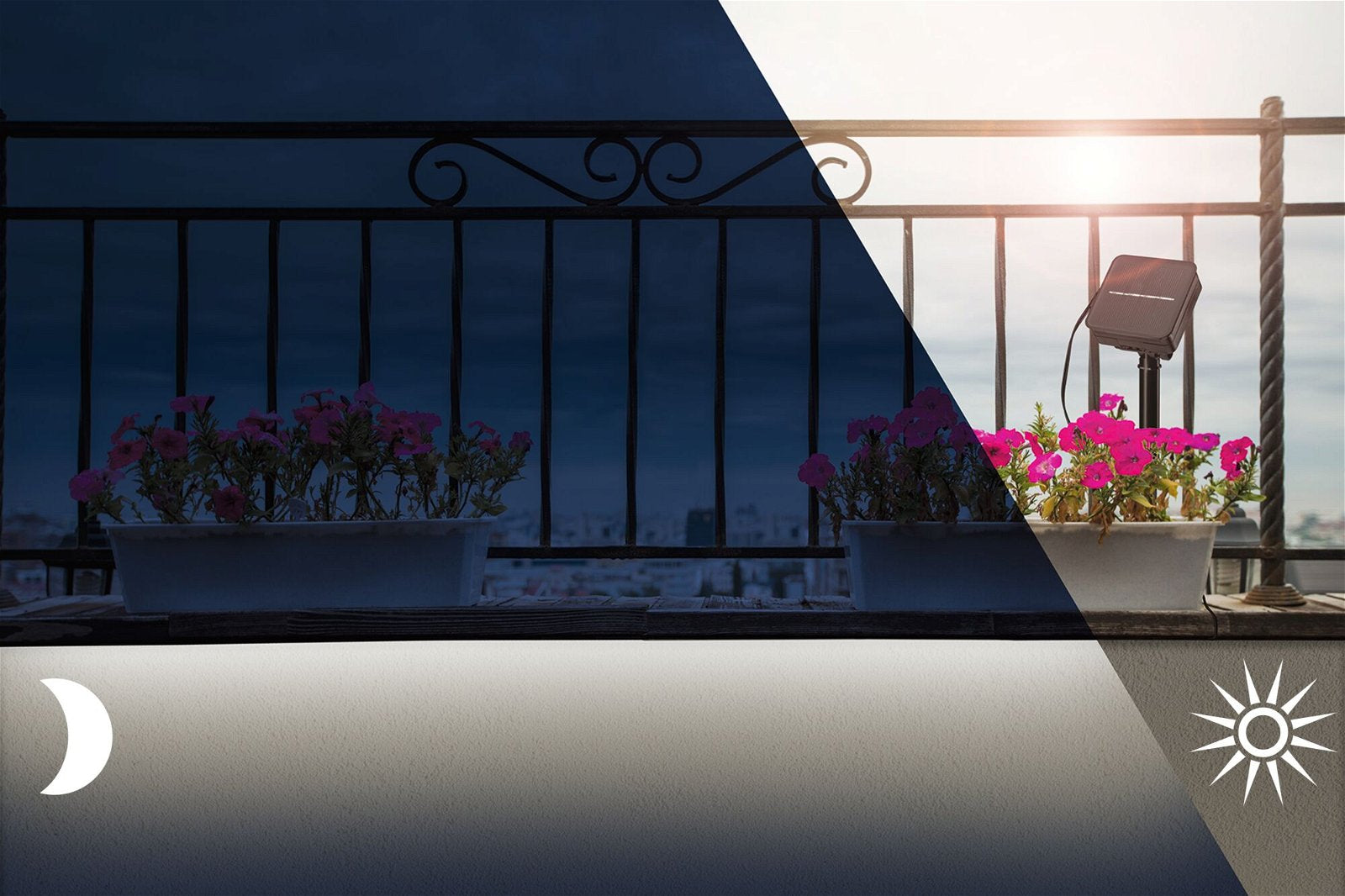 Paulmann LED-Streifen Aussen – 2700 K – IP44 – Akku & Solar – Dämmerungsautomatik – Schwarz – Kunststoff