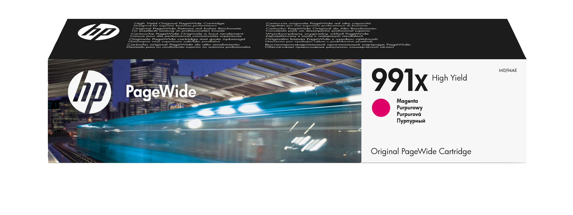 HP Tintenpatrone 991X, Magenta, 193 ml – für Inkjetdrucker/Multifunktionsgeräte