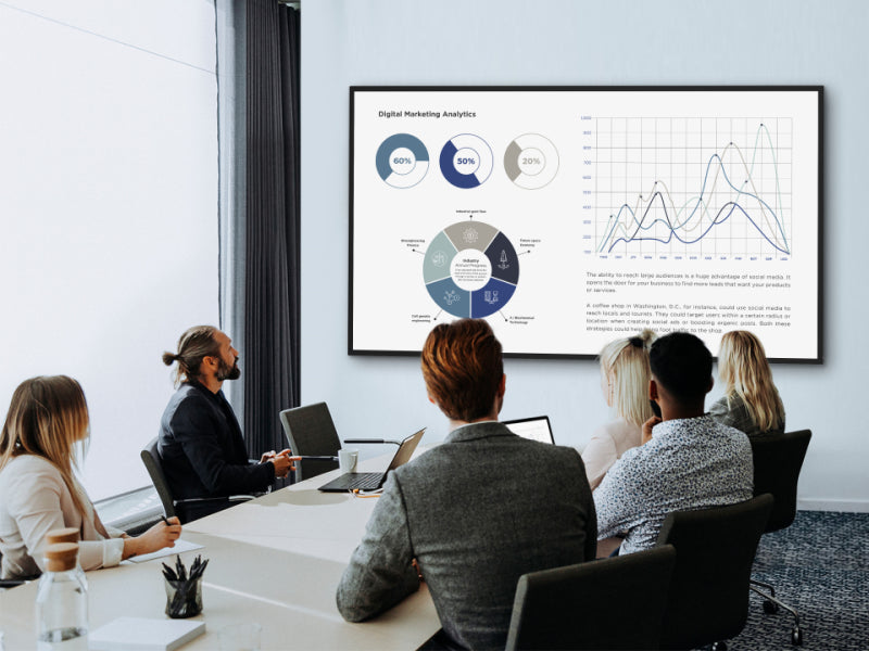 Viewsonic CDE9830 – Signage-Display, 98", Ultra HD 4K, 450 cd/m²