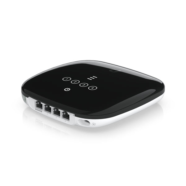 Ubiquiti UFiber WiFi6 – GPON CPE, Wi-Fi 6, bis 1000 Mbit/s, 4x RJ-45 (1G), SC