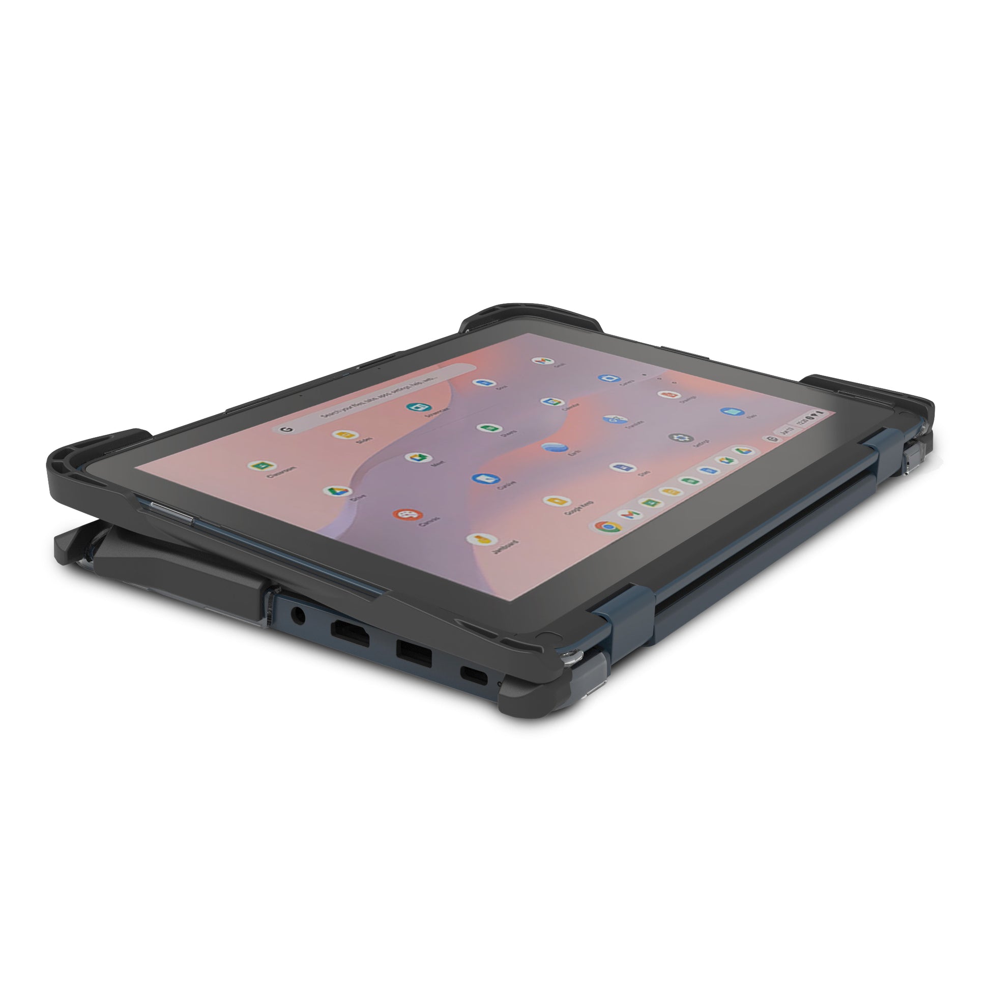 InfoCase Tablet-Hülle für Lenovo 300e/300w (4. Gen.) 11,6" – Schwarz