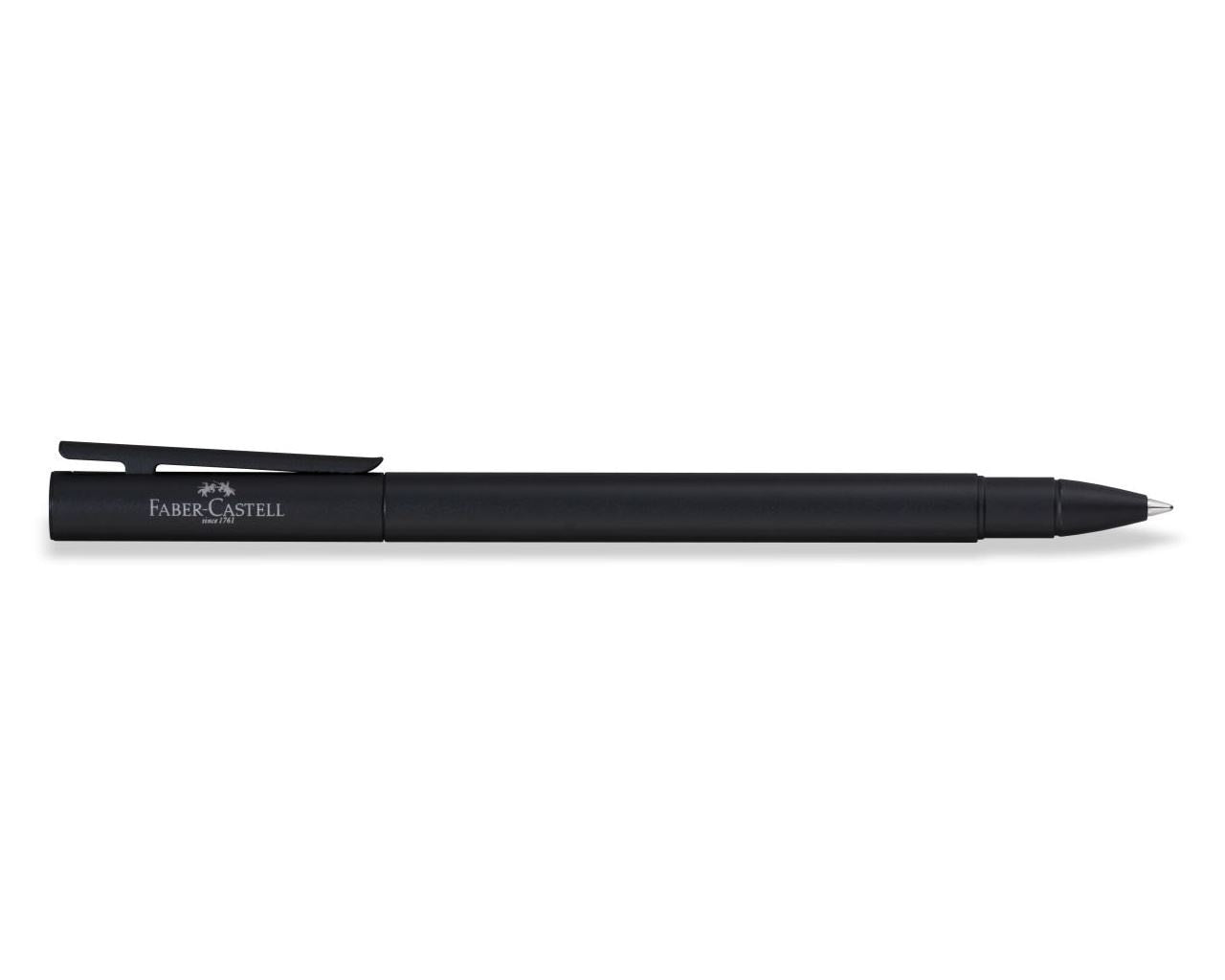 Faber-Castell Neo Slim – Tintenroller, Schwarz, Metall