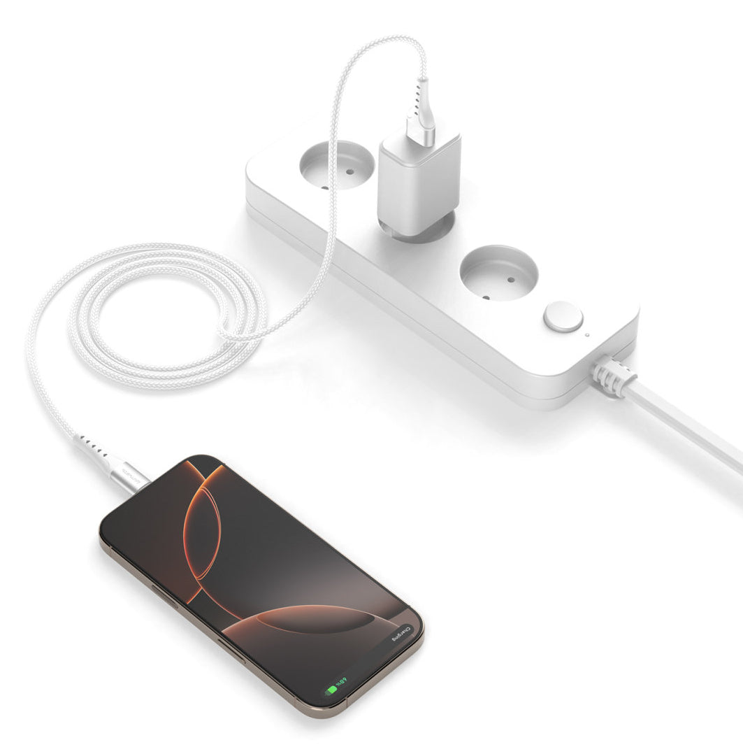 4smarts Kabel – USB-A auf USB-C 1,5 m, PD 18 W – für USB-C Geräte