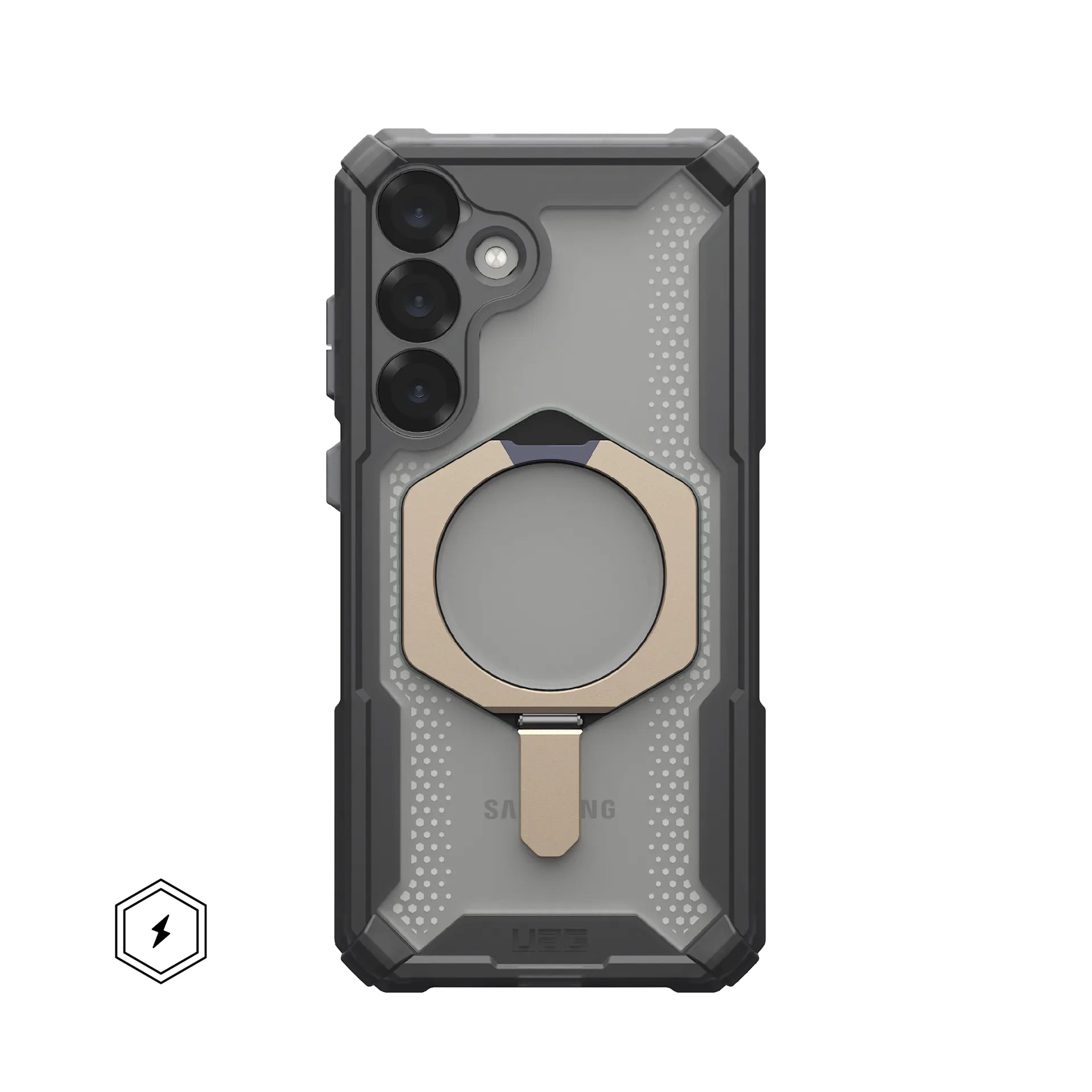 Urban Armor Gear Backcover – für Samsung Galaxy S25+ – Grau/Titan – Kunststoff – MagSafe-kompatibel