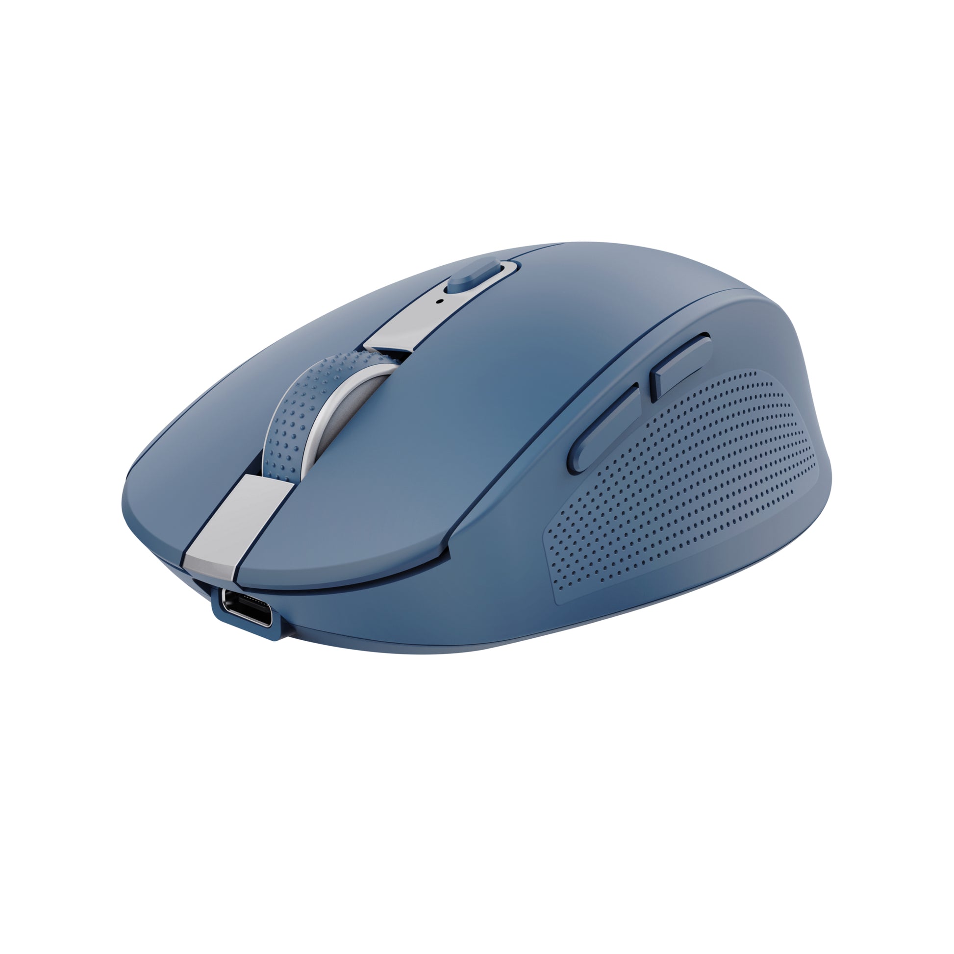 Trust Ozaa Multiconnect – Maus – Kabellos (Bluetooth/2,4 GHz), rechts, Blau