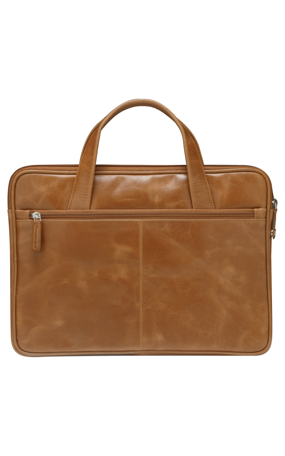 dbramante1928 Silkeborg Notebook-Tasche bis 13" – Vollnarbenleder, verschliessbar – Braun