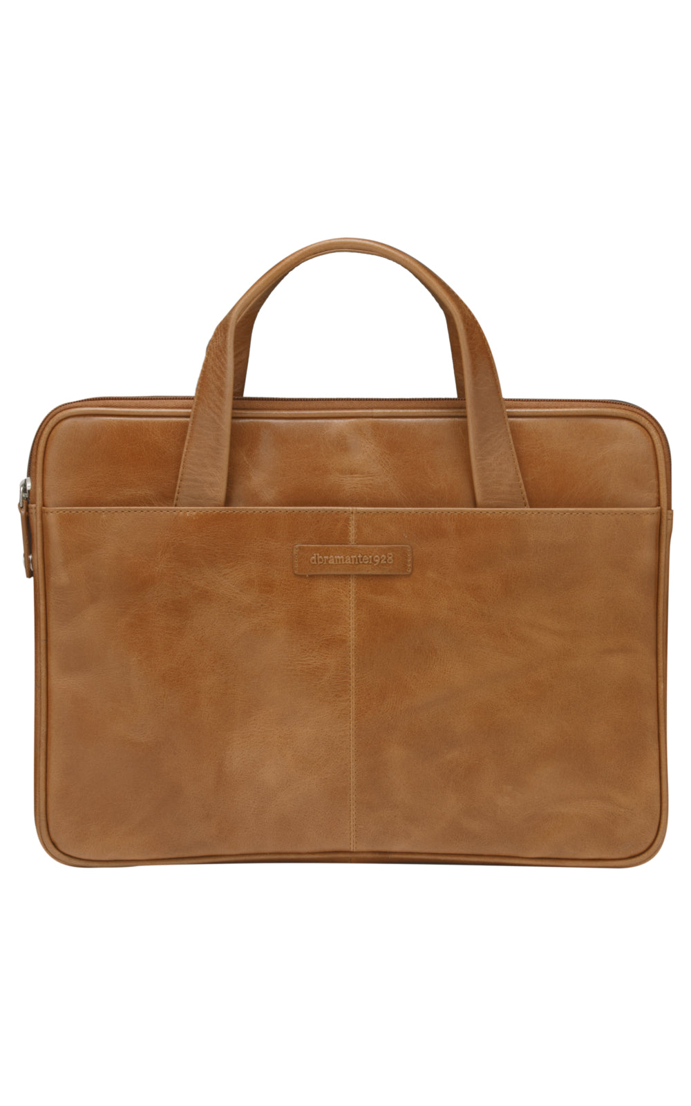 dbramante1928 Silkeborg Notebook-Tasche bis 13" – Vollnarbenleder, verschliessbar – Braun