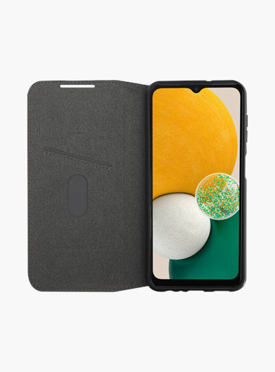 dbramante1928 Oslo Folio – für Samsung Galaxy A13, mit Ständer, mit Kartenfach, PU, schwarz