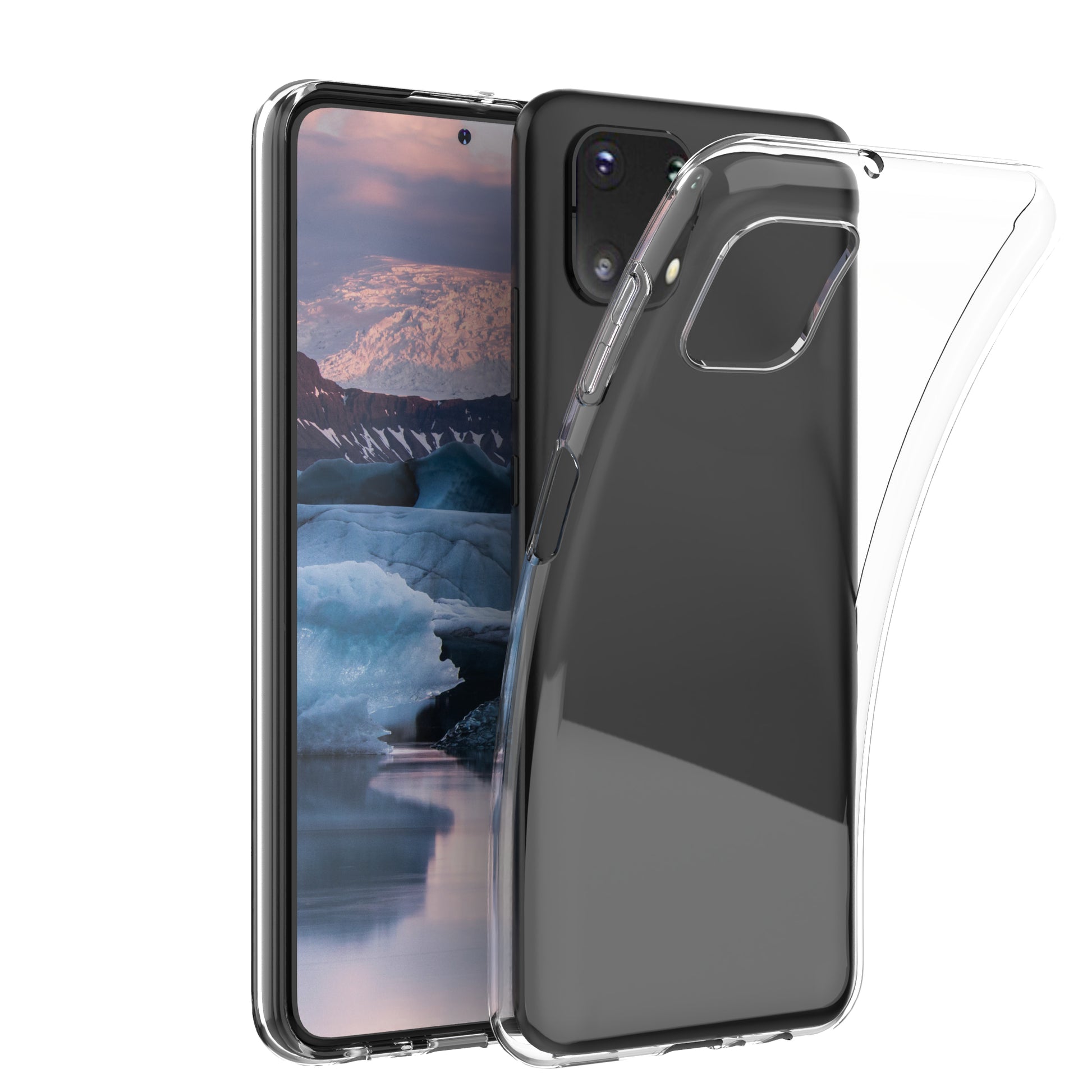 dbramante1928 Greenland Backcover – für Samsung Galaxy A03, Transparent, bis 1,2 m sturzsicher