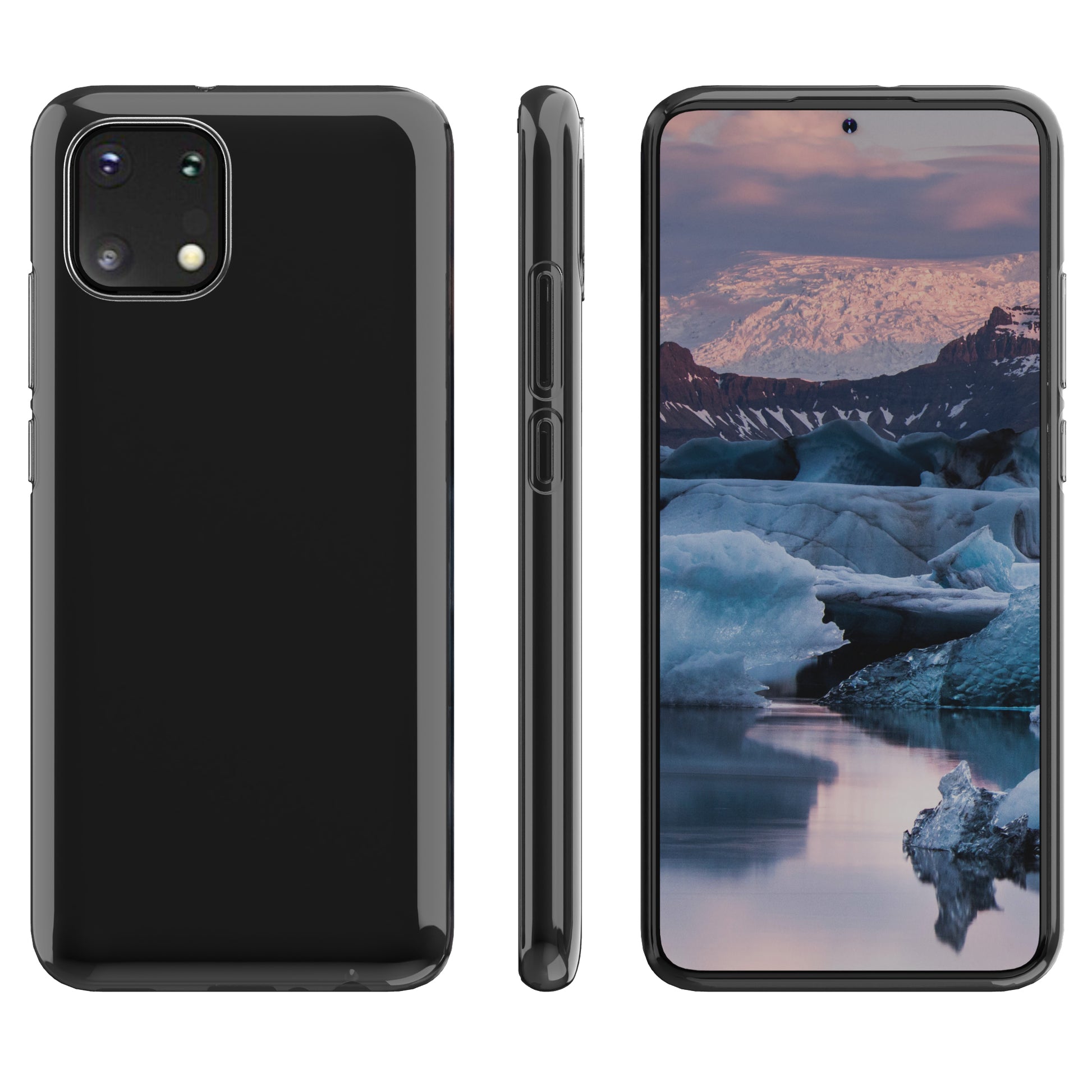 dbramante1928 Greenland Backcover – für Samsung Galaxy A03, Transparent, bis 1,2 m sturzsicher