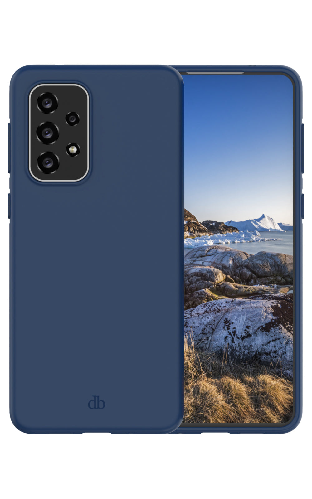 dbramante1928 Greenland – Backcover – für Samsung Galaxy A33 5G, Pacific Blue, bis 1,2 m sturzsicher