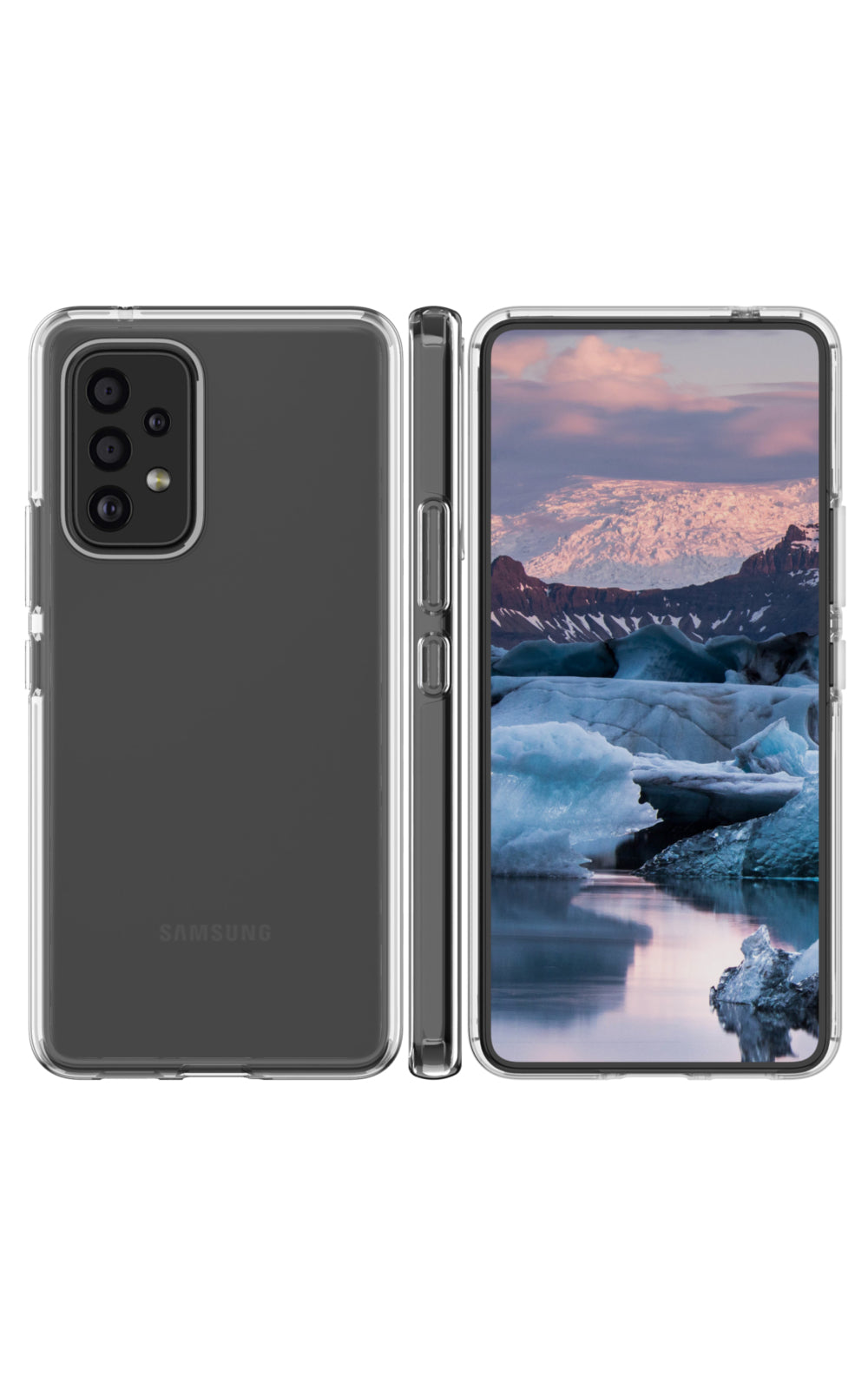dbramante1928 Iceland Pro Backcover – für Samsung Galaxy A53, Transparent, bis 3 m sturzsicher