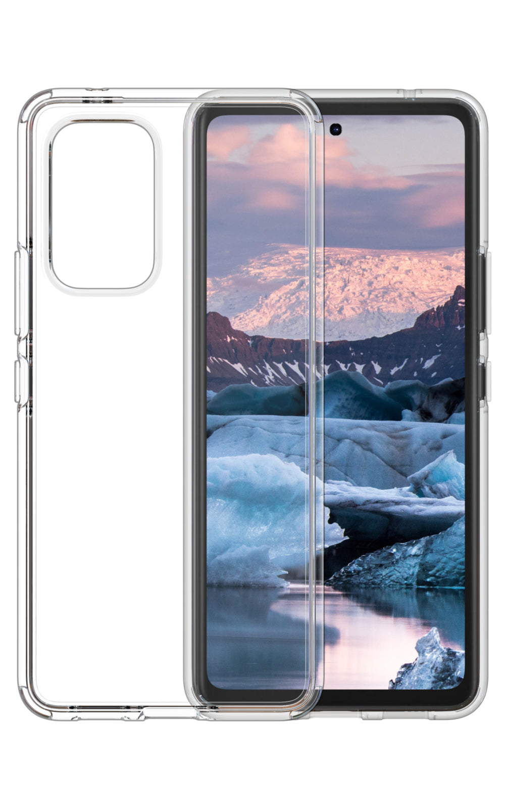 dbramante1928 Iceland Pro Backcover – für Samsung Galaxy A53, Transparent, bis 3 m sturzsicher