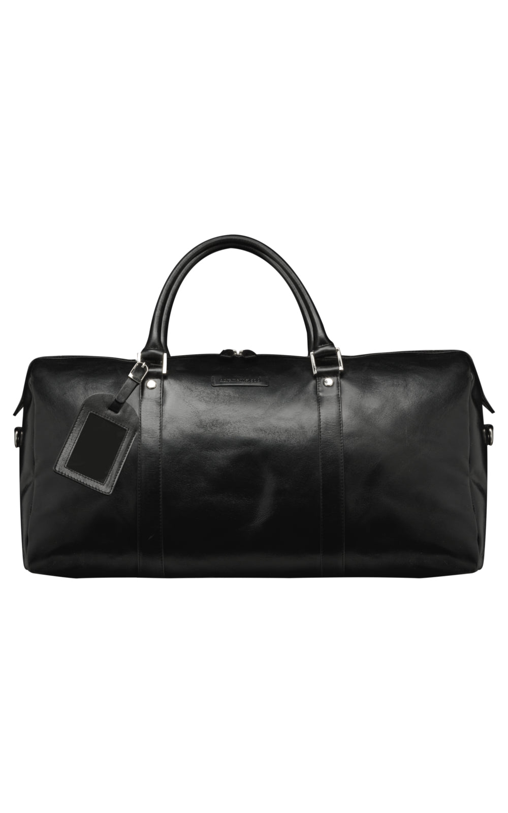 dbramante1928 Kastrup 2 – Reisetasche, 38,5 l, Leder, Schwarz, 57 × 27 × 25 cm