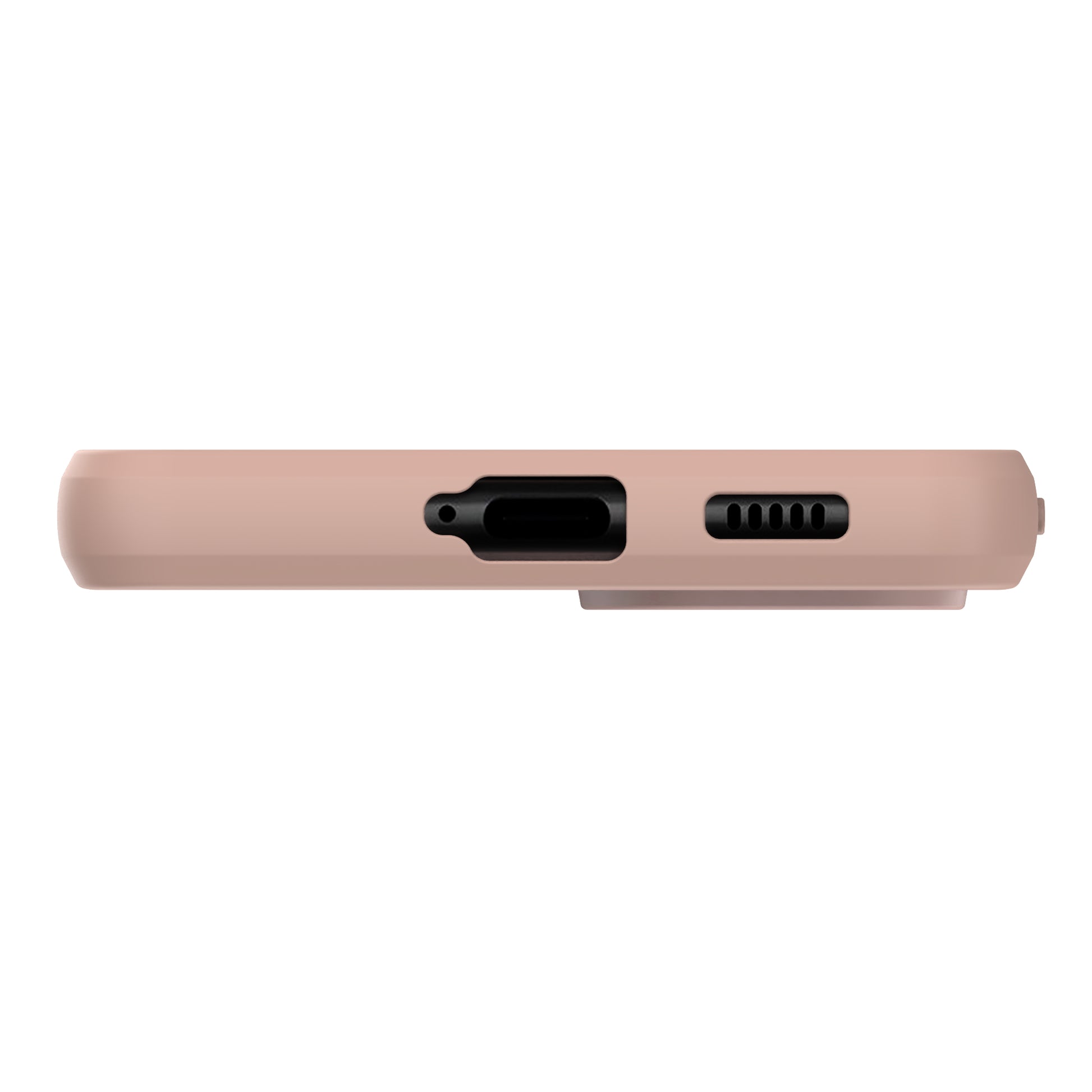 dbramante1928 Backcover – für Samsung Galaxy A53, Recycling-Kunststoff, Pink Sand, bis 1,2 m sturzsicher