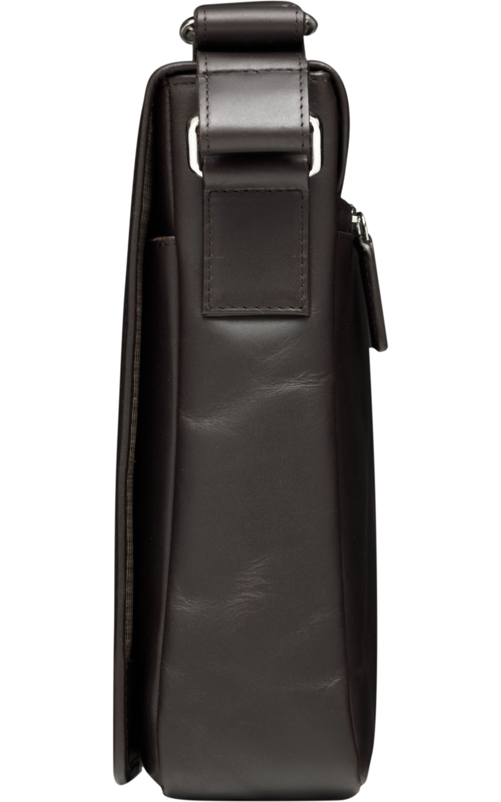 dbramante1928 Marselisborg Notebook-Tasche bis 14" – Vollnarbenleder, Schultergurt – Schwarz