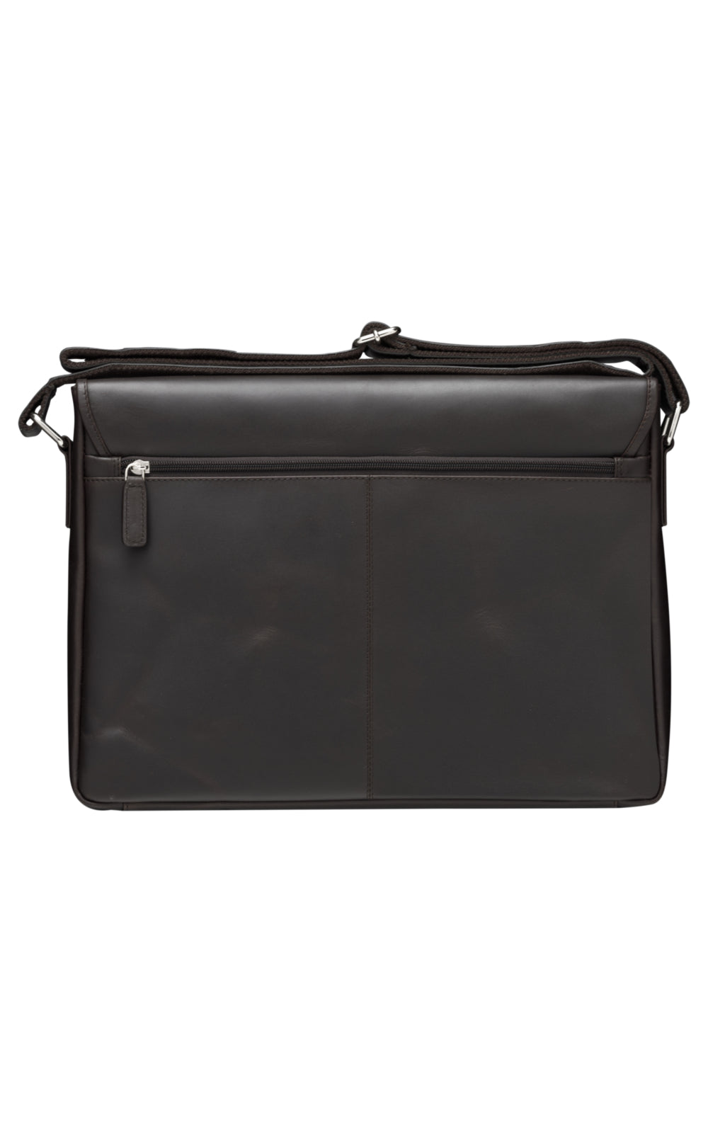 dbramante1928 Marselisborg Notebook-Tasche bis 14" – Vollnarbenleder, Schultergurt – Schwarz