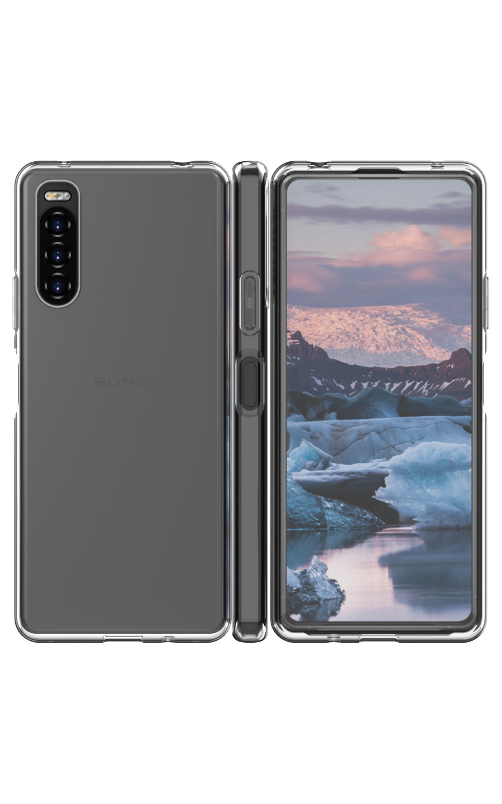 dbramante1928 Backcover – für Sony Xperia 10 Mark IV, Kunststoff, transparent, schlagfest