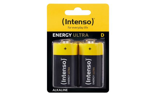 Intenso D Batterien, Alkaline, 1,5 V – 2 Stk.