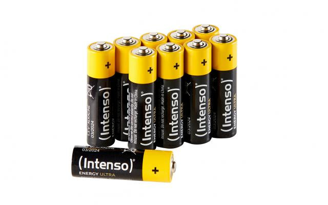 Intenso AA Batterien, Alkaline, 2600 mAh, 1,5 V – 10 Stk.