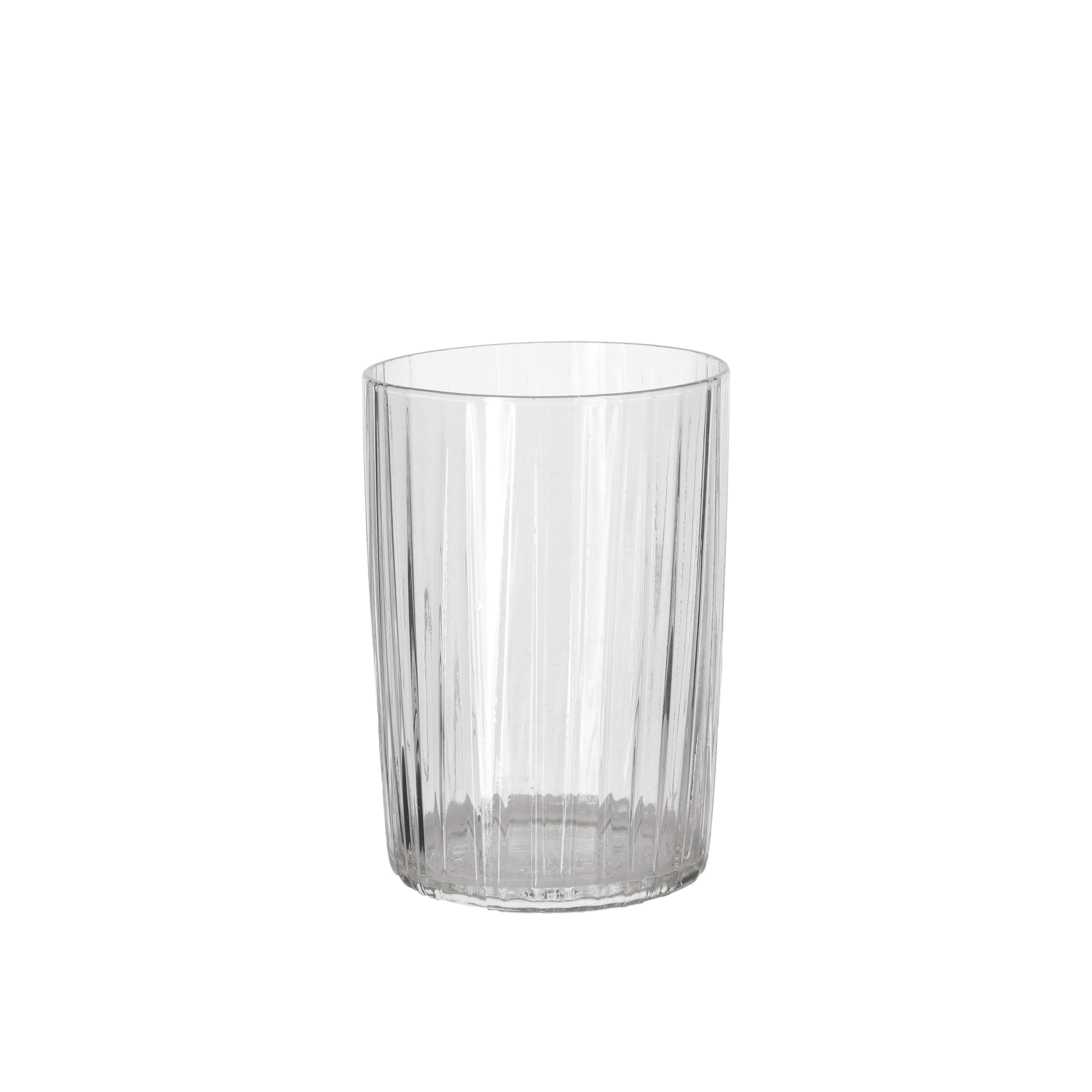 BITZ Trinkglas – 4er Set, 280 ml, Ø 7 cm, Kristallglas, Transparent, spülmaschinenfest
