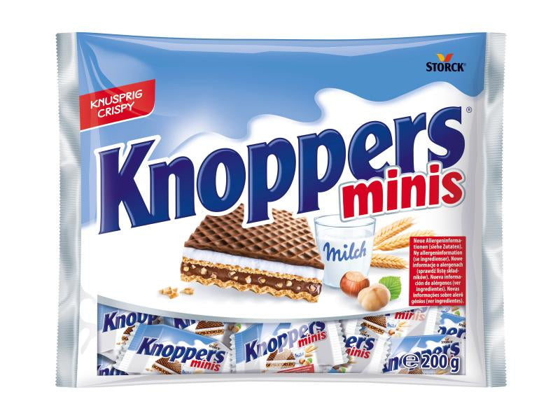 STORCK Knoppers Minis Waffelgebäck – 200 g