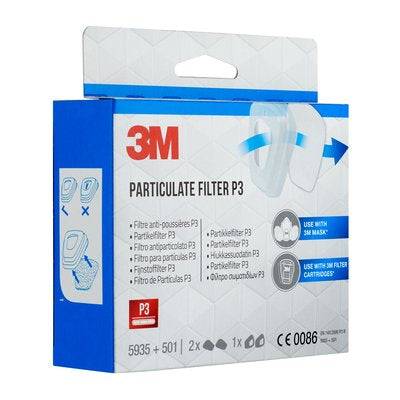 3M Ersatzfilter P3 5935 – 2 Stk. – für 3M Serien 6000, 6500, 7000