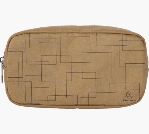 Exacompta Eterneco Schuletui, leer – Geometrie – Papier – 21,0 × 11,0 × 7,0 cm