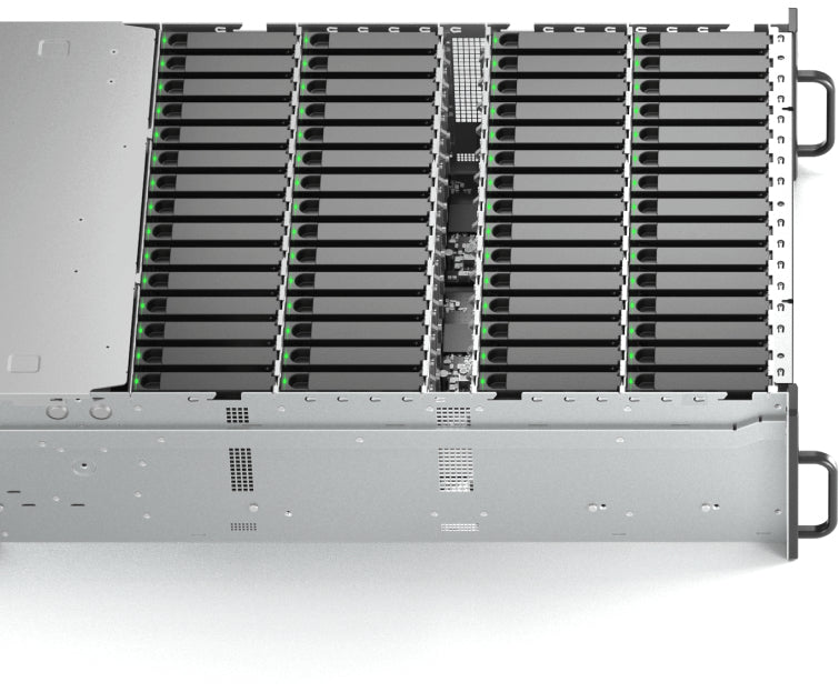 Synology RX6025sas – 60-Bay Rack 4U NAS – für 2,5"/3,5" HDD/SSD, SATA/SAS