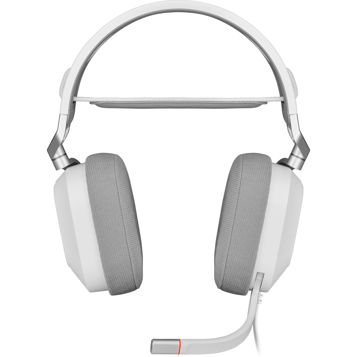 Corsair HS80 RGB – Over-Ear Gaming-Headset – USB-A, 7,1 Surround-Sound, Stummschaltung – Weiss